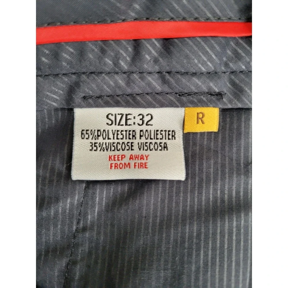 Madcap England Men's 32R Hendrix Stripe Flared Trousers Bell Bottom Retro 60s